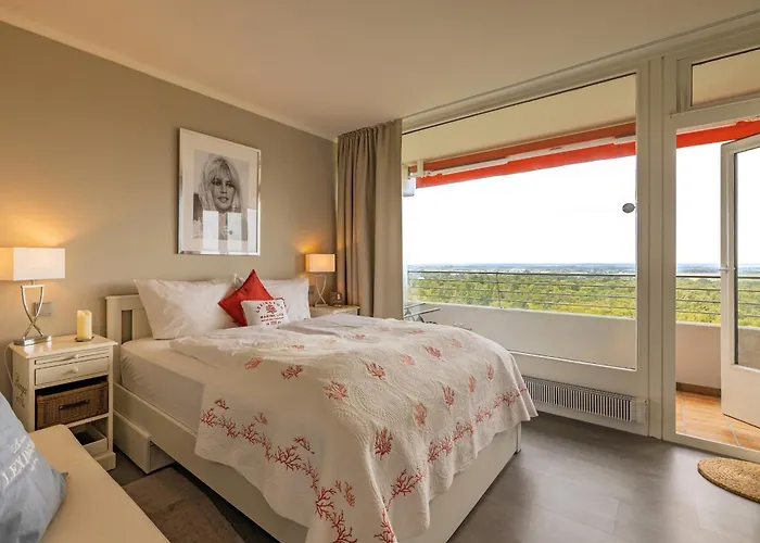 View - Strandnahe Mit Atemberaubenden Blick Von Lübeck Bis Zur Ostsee Apartment Timmendorfer Strand