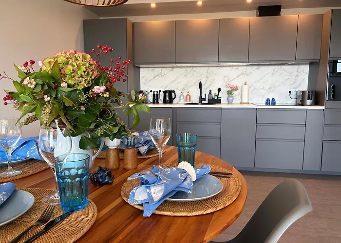 View - Strandnahe Mit Atemberaubenden Blick Von Luebeck Bis Zur Ostsee Apartment