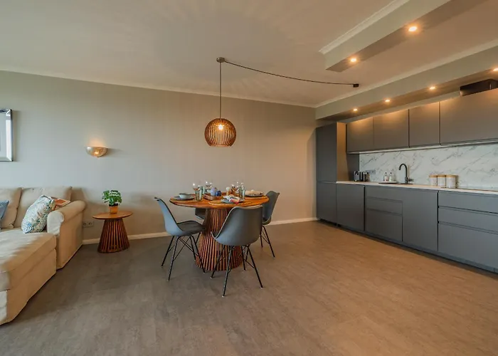 View - Strandnahe Mit Atemberaubenden Blick Von Lübeck Bis Zur Ostsee Apartment Timmendorfer Strand